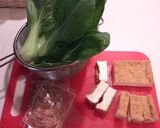 鰹節たっぷり☆揚げ出し風厚揚げ煮☆作り方1写真