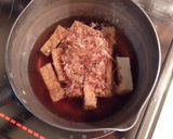 鰹節たっぷり☆揚げ出し風厚揚げ煮☆作り方2写真