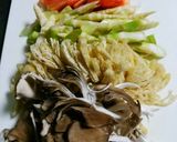 ＊根曲がり竹と舞茸　田舎の混ぜまんま＊作り方1写真