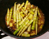 ＊根曲がり竹と厚揚げ炒め＊作り方5写真