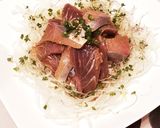 ポン酢でさっぱり♪中華風刺身カルパッチョ作り方3写真