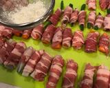 お弁当にも、蓮根人参いんげんの豚肉巻き!作り方8写真