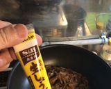 ☕ほうれん草と挽肉の喫茶店家カレー作り方3写真