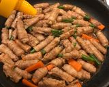 お弁当にも、蓮根人参いんげんの豚肉巻き!作り方14写真