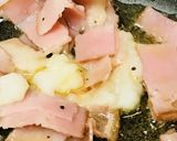 シンプル☆ベーコン＆茸のペペロンチーノ風作り方2写真