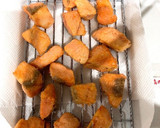 簡単♡鮭の揚げ焼きレモン風味のマヨソース作り方6写真