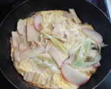 お蕎麦屋さんの木の葉丼もどき作り方5写真