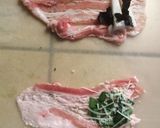 長芋/紫蘇、ニラ/ チーズの薄切豚肉巻き作り方3写真