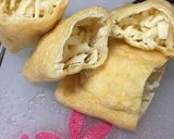 納豆チーズ巾着作り方3写真