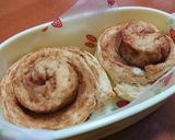 朝食お弁当おやつに☆HMシナモンロール風作り方5写真