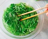 水菜の中華クラゲ和え作り方3写真