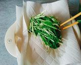 水菜の中華クラゲ和え作り方4写真