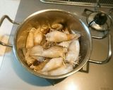 簡単！もち米を使わないお米でイカ飯作り方4写真