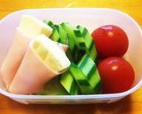 ママへのお弁当^_^180510作り方5写真