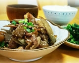 ごぼうとこんにゃくの すりごま和え作り方6写真