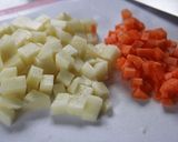 簡単＊彩り野菜のスパニッシュオムレツ作り方1写真