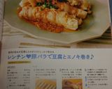 レンチン♥豚バラで豆腐とエノキ巻き♪作り方13写真