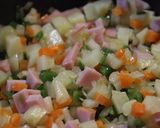 簡単＊彩り野菜のスパニッシュオムレツ作り方3写真