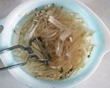 時短・常備菜☺️ひらひらきんぴら作り方1写真