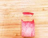 りんごでかわいく隙間埋め♡りんごネコ。作り方5写真
