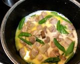スナップエンドウとモモ肉のホワイト煮作り方6写真