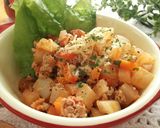 コロコロ大根とひき肉のトマト煮作り方6写真