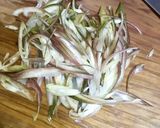小料理屋の「鶏皮ポン酢」旬の茗荷を使って作り方8写真