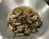 ナスとしめじのトマトソースパスタ作り方6写真