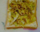 ごま和えのマヨチートースト☆作り方1写真
