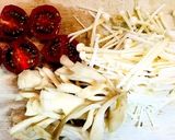 塩酒粕とトマトでうまうま♪鮭のホイル焼き作り方3写真
