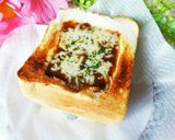 7cm チーズカレートースト❤作り方4写真
