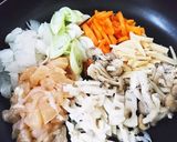 鳥胸肉と冷蔵庫に有るもので簡単煮浸し作り方1写真