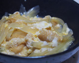 玉ねぎと油揚げの卵とじ♪作り方4写真