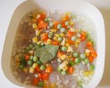 レンジで「海老ピラフ」作り方3写真