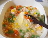 レンジで「海老ピラフ」作り方4写真