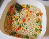 レンジで「海老ピラフ」作り方5写真