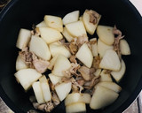 大根消費。大根と豚肉の炒め煮作り方2写真