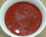 レンジ♪トマトジュースでトマトスープ。作り方1写真