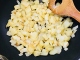 サバ缶とポテトのガーリック焼き