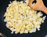 サバ缶とポテトのガーリック焼き作り方2写真
