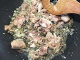 サバ缶とポテトのガーリック焼き