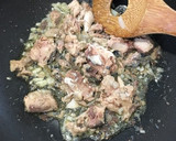 サバ缶とポテトのガーリック焼き作り方3写真
