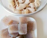 鶏皮★甘辛煮作り方1写真