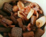 鶏皮★甘辛煮作り方4写真
