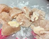 鶏むね肉肉のピカタバジル風味作り方2写真