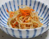 もやしと人参のごま和え♪シャキシャキ食感作り方4写真