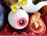 ゲゲゲの鬼太郎 うずらで 目玉おやじ作り方6写真