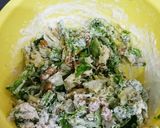 【離乳食】完了期 納豆レタスのお好み焼き作り方5写真