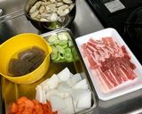 我が家の簡単 生姜いり豚汁作り方1写真