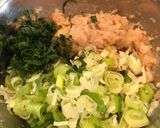 海老と大葉のワンタン汁そば作り方3写真